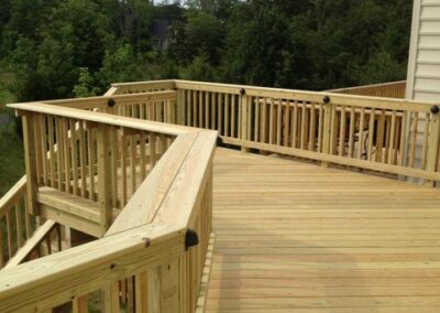 New deck in Loudoun County